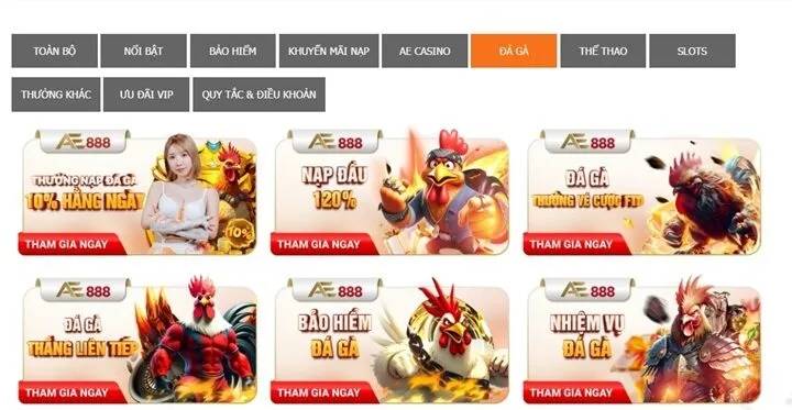 Đá gà AE888 sân chơi uy tín đã được công nhận