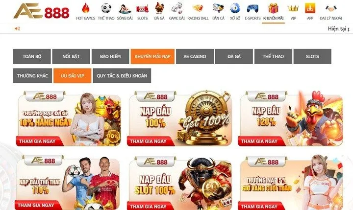 Tại sao cần phải nạp tiền AE888?