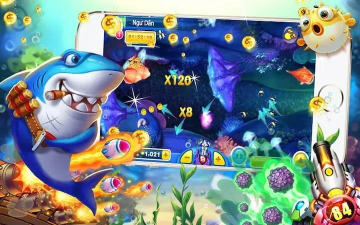 Bỏ túi bí kíp chơi game bắn cá online hiệu quả