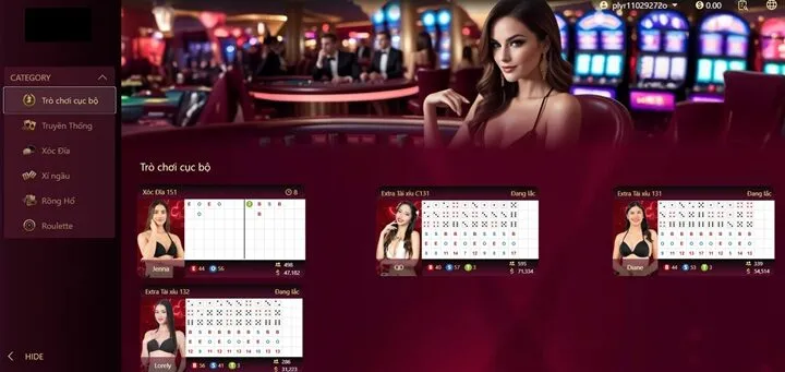 Sản phẩm đang được AE 888 cung cấp tại sảnh Casino